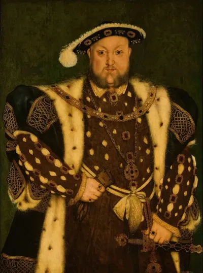 Portrait Of Henry Viii King Of England