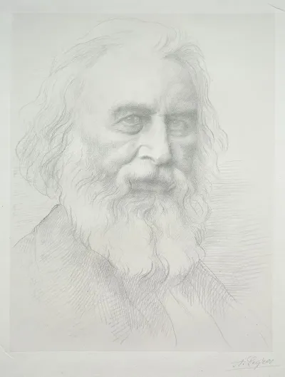 Portrait Of Henry Wadsworth Longfellow