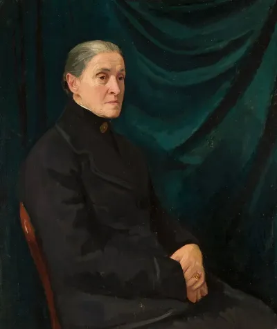 Portrait Of Henryka Dluska 1850 1936