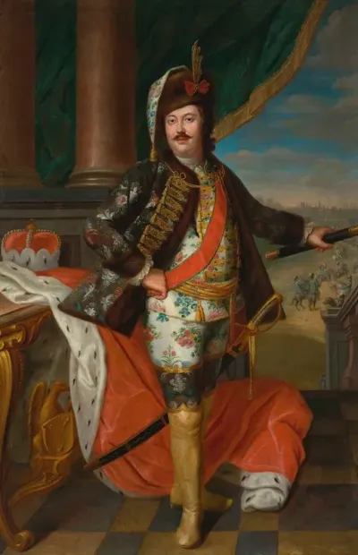 Portrait Of Hieronim Florian Radziwill 1715 1760