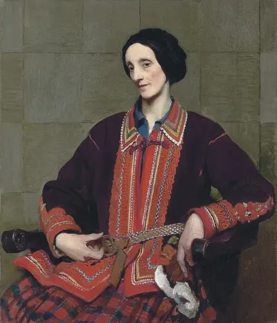 Portrait Of Hilda Spencer Watson 2