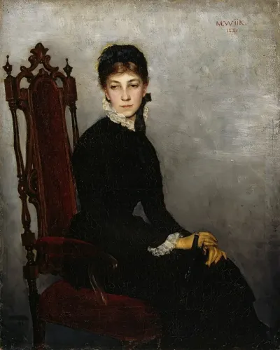 Portrait Of Hilda Wiik