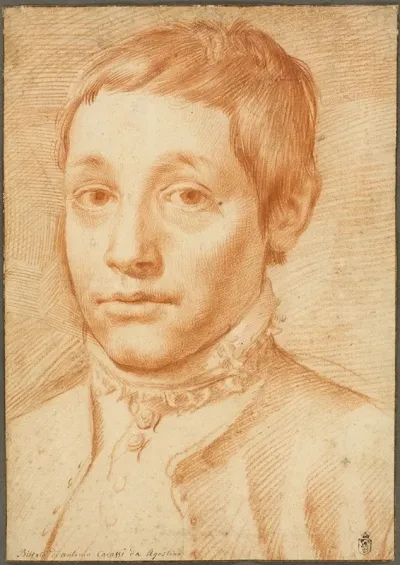 Portrait Of His Son Antonio Carracci