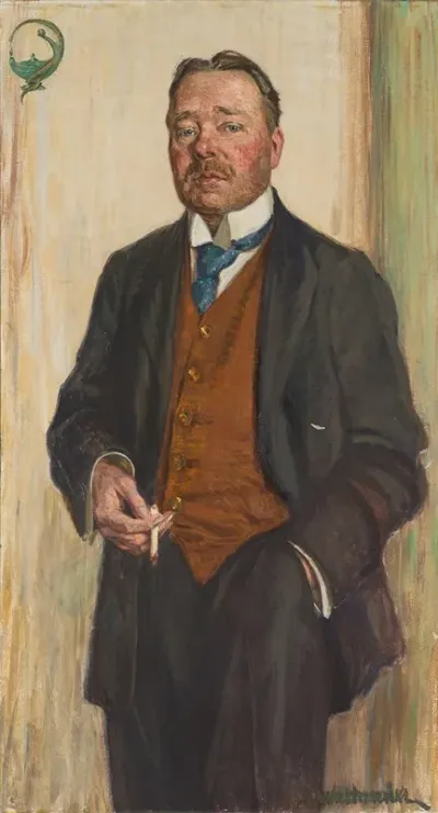 Portrait Of Hjalmar Soderberg