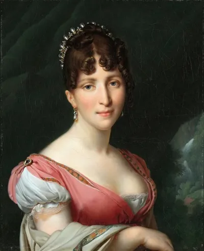 Portrait Of Hortense De Beauharnais Queen Of Holland