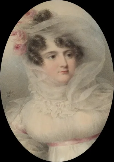 Portrait Of Hortense De Perregaux Duchess Of Ragusa