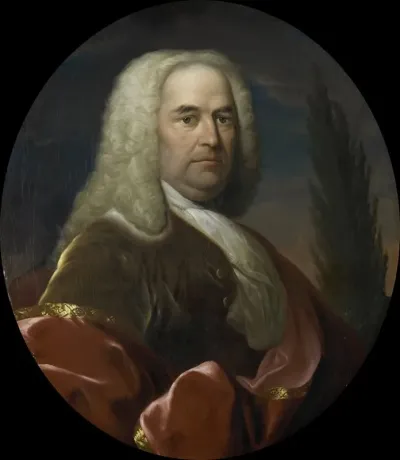Portrait Of Hugo Du Bois Director Of The Rotterdam Chamber Of The Dutch East India Company Elected 1734