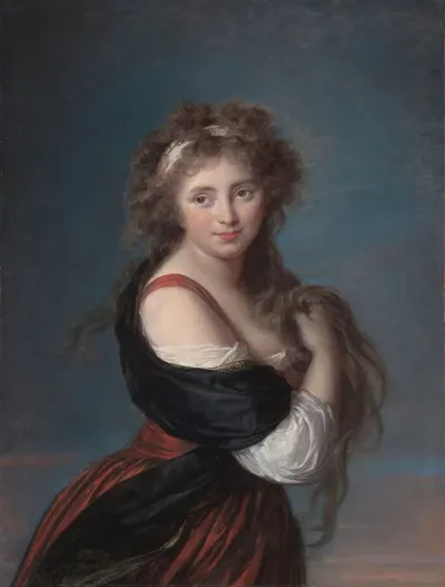 Portrait Of Hyacinthe Gabrielle Roland