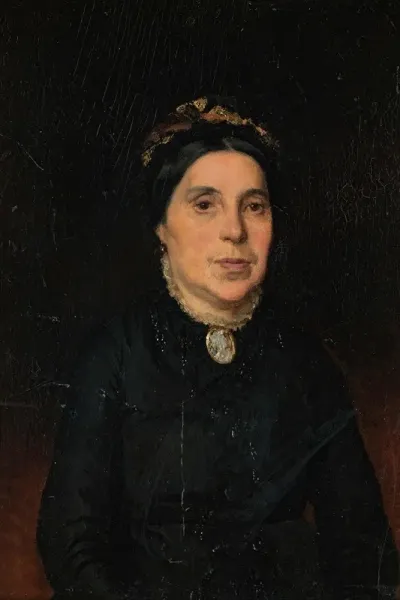 Portrait Of Ignaz Deutschs Wife