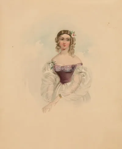 Portrait Of Imogen In Shakespeares Cymbeline
