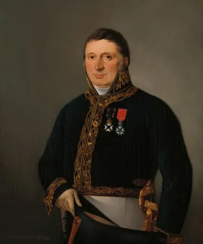 Portrait Of Inspector General A F Goudriaan