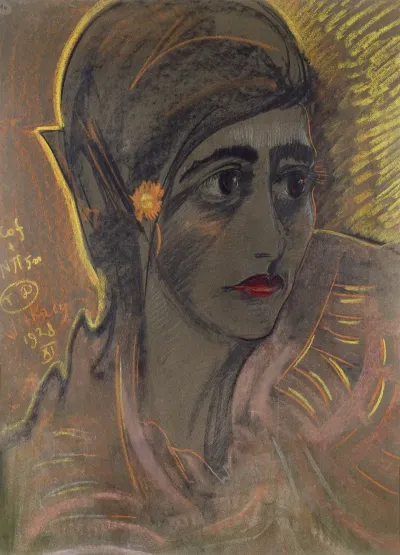 Portrait Of Irena Krzywicka 2