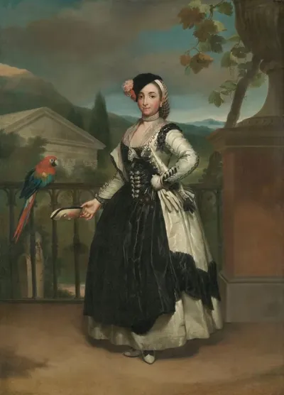 Portrait Of Isabel Parreno Y Arce Marquesa De Llano