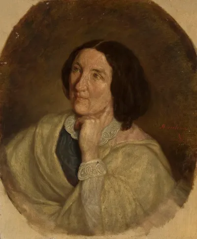 Portrait Of Izabela Dzialynska Nee Czartoryska