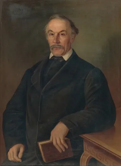 Portrait Of J Vavrecan