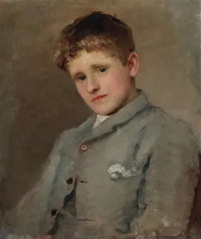 Portrait Of Jack B Yeats 1871 1957 As A Boy
