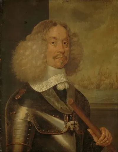 Portrait Of Jacob Baron Van Wassenaer Lord Of Obdam Lieutenant Admiral Of Holland And West Friesland