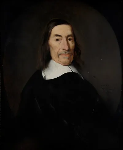 Portrait Of Jacob De Witt 1589 1674