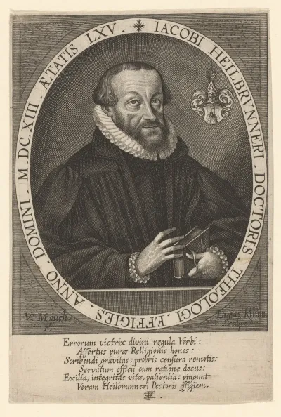 Portrait Of Jacob Heilbrunner At The Age Of 65