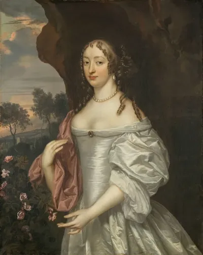 Portrait Of Jacoba Van Orliens Wife Of Jacob De Witte Of Haamstede