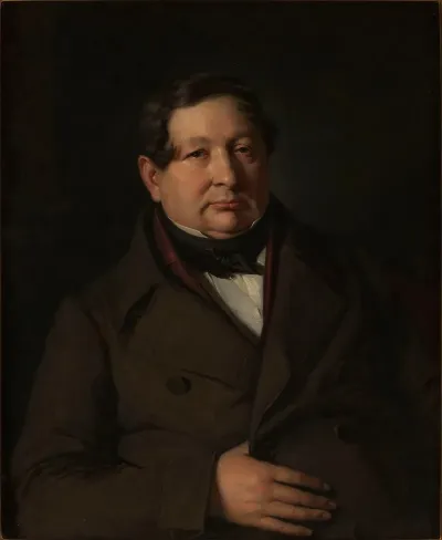 Portrait Of Jakub Simmler Artists Father