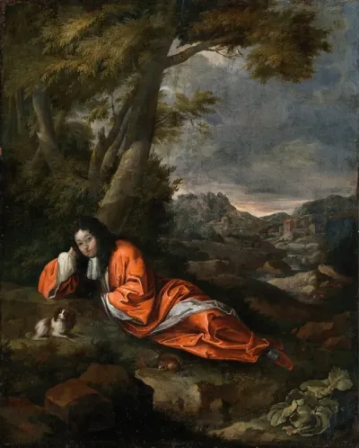 Portrait Of James Bryan B 1674 Of Jenkinstown Co Kilkenny