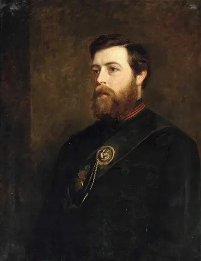 Portrait Of James Panton Esq In The Uniform Of The Kings Royal Rifle Corps 60th Foot
