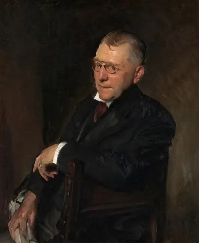 Portrait Of James Whitcomb Riley