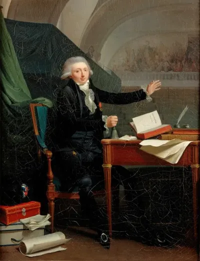 Portrait Of Jan Anthony Daverhoult 1756 1792