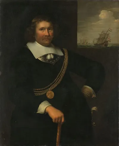 Portrait Of Jan Cornelisz Meppel Lieutenant Admiral Of Holland And West Friesland