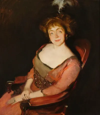 Portrait Of Janina Dziekonska Nee Korsak
