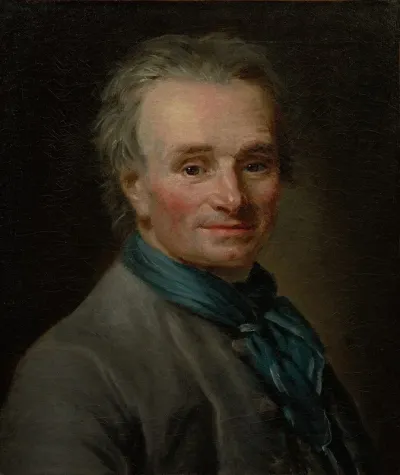 Portrait Of Jean Baptiste Lemoyne The Younger