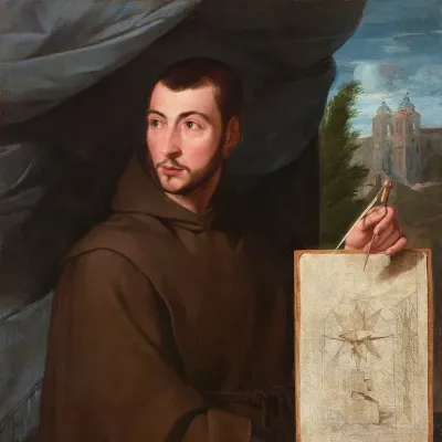 Portrait Of Jean Francois Niceron 1613 1646