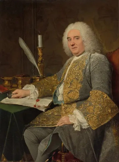 Portrait Of Jean Gabriel Du Theil At The Signing Of The Treaty Of Vienna