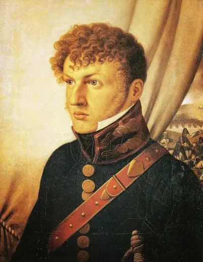 Portrait Of Johann Christian Jeremias Martini As Military Surgeon Of The Imperial French 25th Light Infantery Regiment