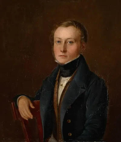 Portrait Of Johann Jakob Bachofen 1815 1887