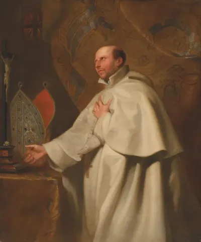 Portrait Of Johannes Chrysostomus Vander Sterre