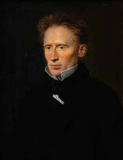 Portrait Of Johannes Dam Hage 1800 1837 Editor Of Faedrelandet The Fatherland