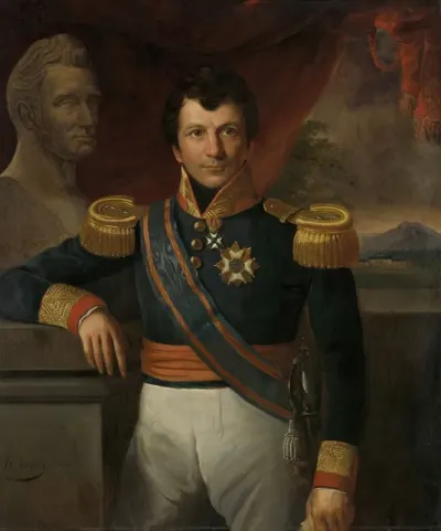 Portrait Of Johannes Graaf Van Den Bosch Governor General Of The Dutch East Indies