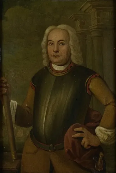 Portrait Of Johannes Thedens Governor General Of The Dutch East India Company