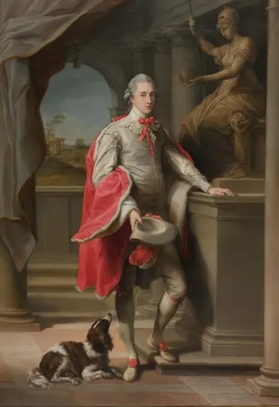 Portrait Of John 3rd Baron Monson Of Burton