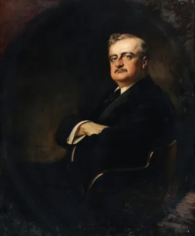 Portrait Of John Redmond 1856 1918 Parliamentarian