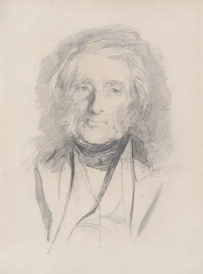 Portrait Of John Ruskin
