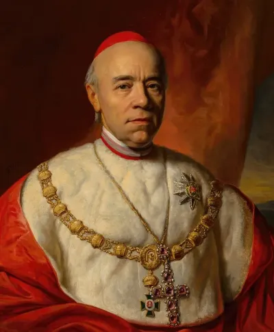 Portrait Of John Scitowski Archbishop Of Gran And Primate Of Hungary And Cardinal Of Santa Croce In Gerusalemme