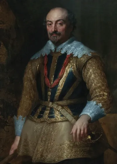 Portrait Of John Viii Count Of Nassau Siegen 1583 1638