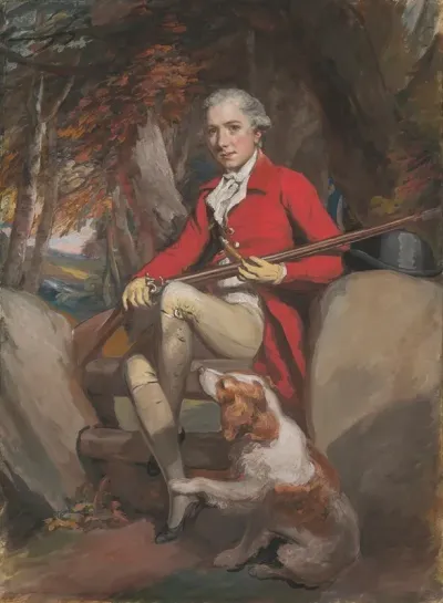 Portrait Of Jonas Langford Brooke C 1758 1784