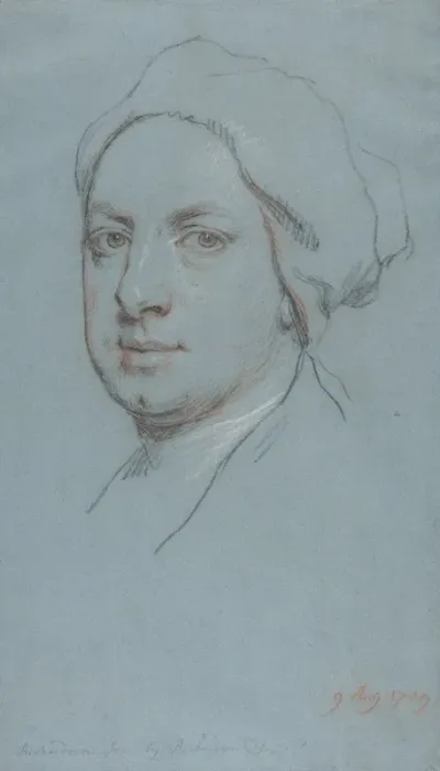 Portrait Of Jonathan Richardson Junior The Artists Son