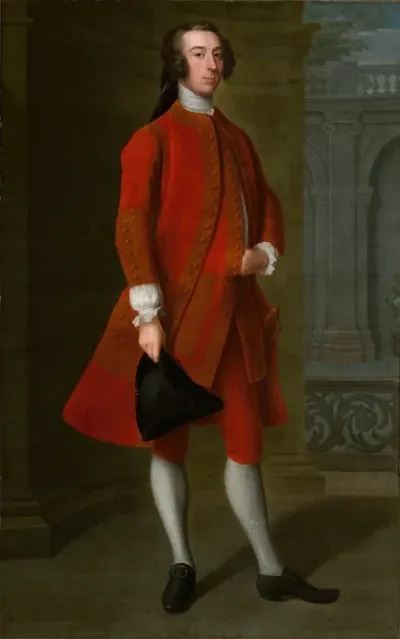 Portrait Of Joseph Leeson Later 1st Earl Of Milltown 1711 1783
