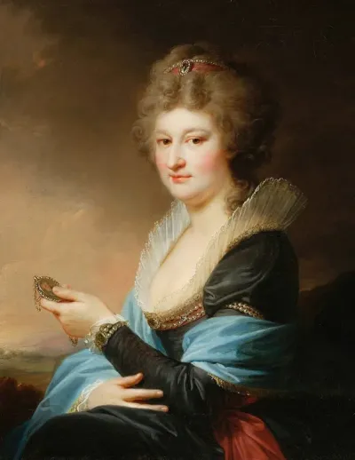 Portrait Of Jozefa Nee Radziwill 1762 Before 1816