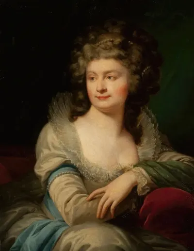 Portrait Of Jozefa Potocka Nee Mniszech D 1798
